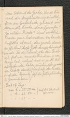 Seite 100, Tagebuch "Mannersdorf am Leithagebirge | Hankenfeld | Statzendorf | D 12 … | Unter Wölbling || Hadersdorf | Ratterdorf" (NHMW-PRAE-BBB-86)